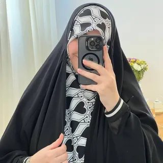 روسری کرپ نخ