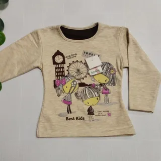 بلوز آستین بلند دخترانه