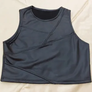 تاپ چرم زنانه