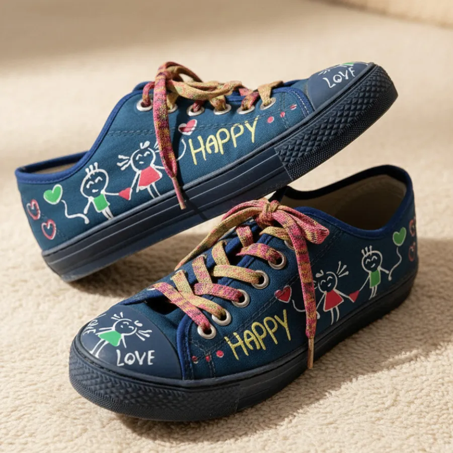 کتونی ال استار طرح نقاشی