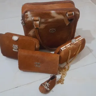 ست کیف چرم دستدوز