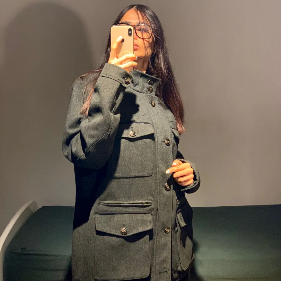 پالتو کتی h&m