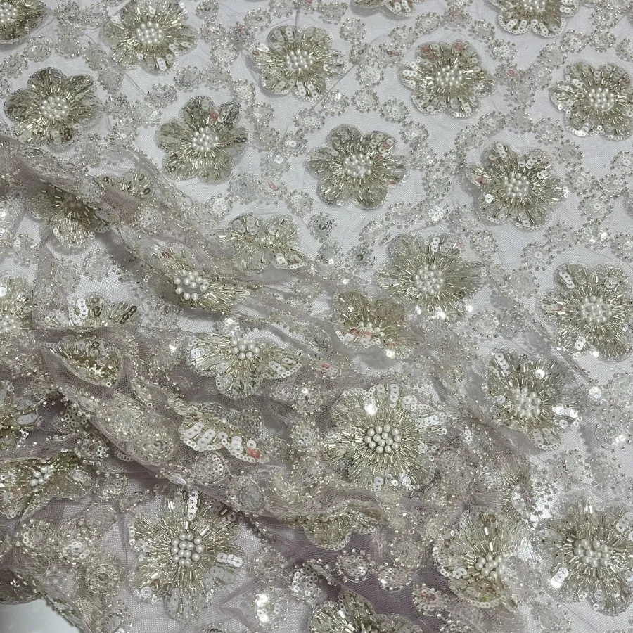 پارچه کارشده سنگدوزی