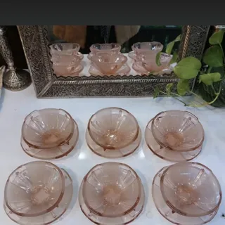 آجیل خوری کریستال  قدیمی