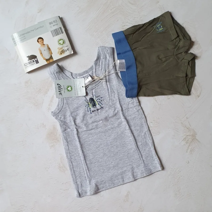 ست شورت و زیرپوش پسرانه