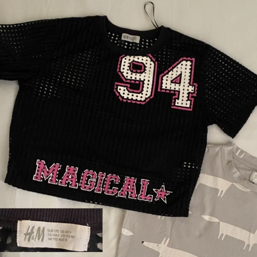 کراپ دخترانه h&m