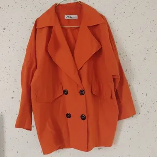 مانتو زنانه ZABA نارنجی