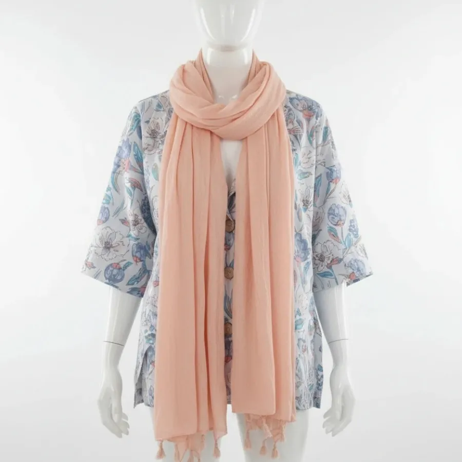 ست مانتو و شال