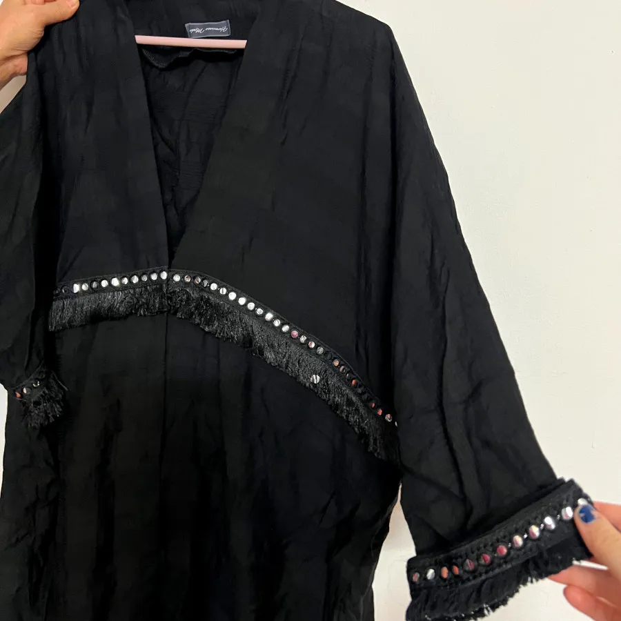 مانتو مشکی زیبا