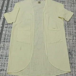 مانتو نخی زرد کره ای