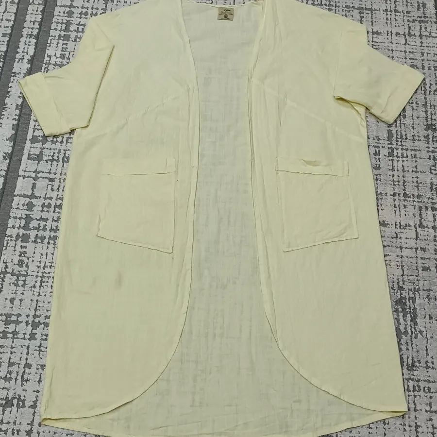 مانتو نخی زرد کره ای