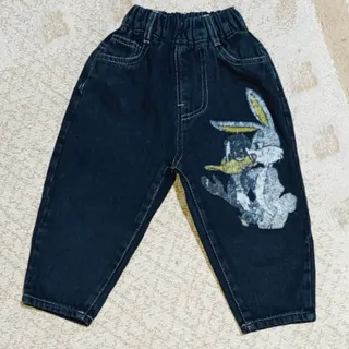 شلوار جین مام  بچگانه 2/3