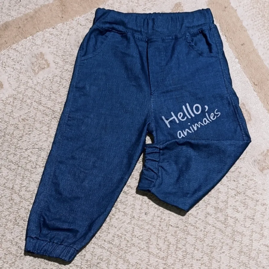 شلوارک جین کش بچگانه