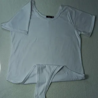 بادی آستین کوتاه سفید s42