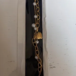 دستبند زنجیری آویز دار