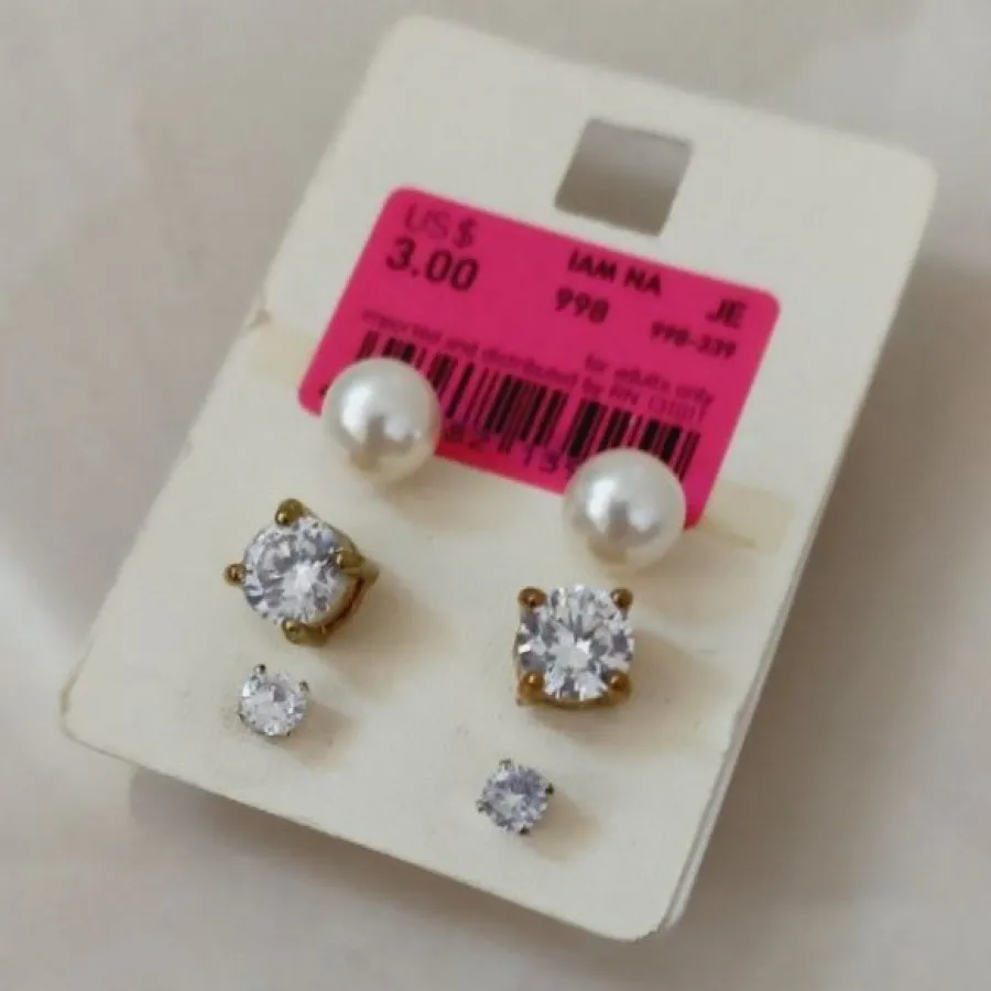 گوشواره سه جفتی