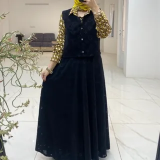 ست شومیز جلیقه دامن