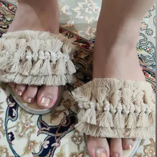 صندل مکرومه