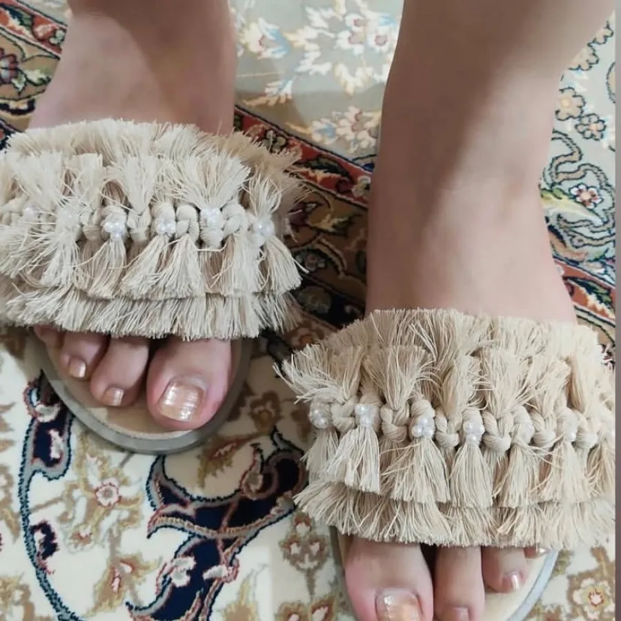 صندل مکرومه