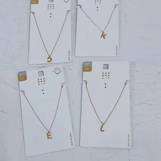 گردنبند حروف استیل