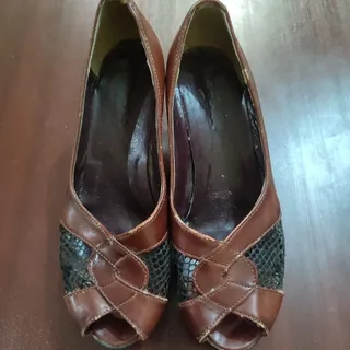 کفش چرم مجلسی تابستانی