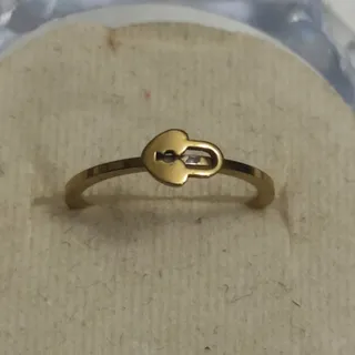 انگشتر«قفل استیل رنگ ثابت