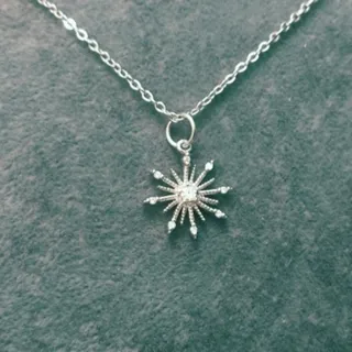 گردنبندمینیمال شبیه جواهر