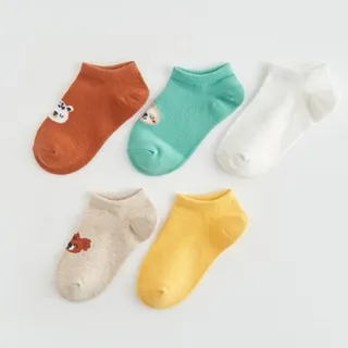 پنج جفت جوراب بچه گانه