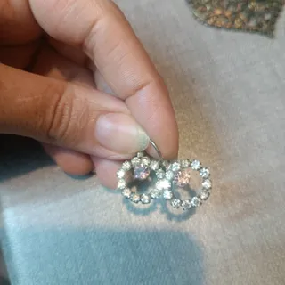 گوشواره تمام نگین