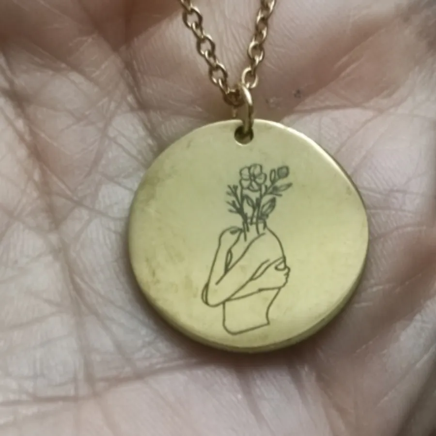 گردنبند استیل رنگ ثابت