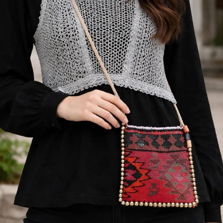 کیف دوشی گلیمی