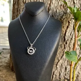 پلاک و زنجیر میکی موس