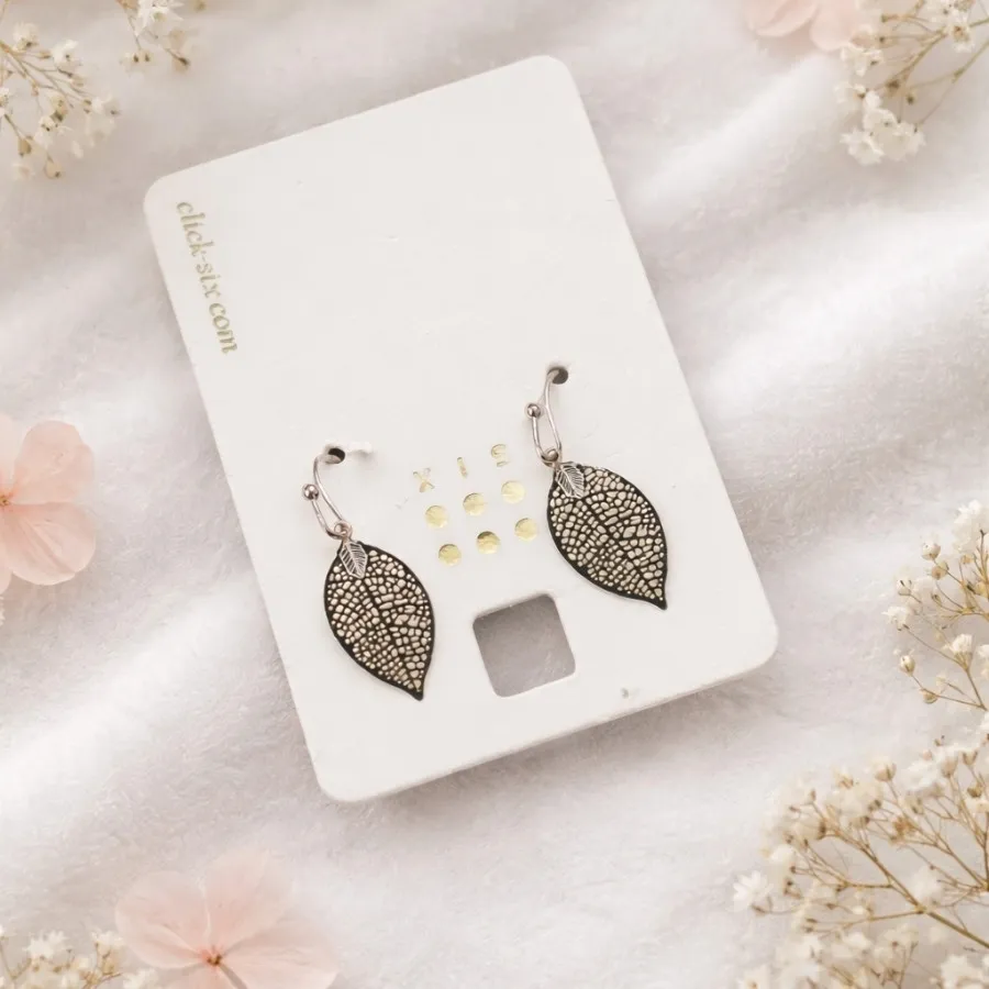 گوشواره برگ ظریف