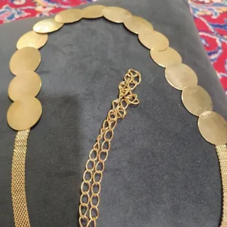 کمربند سکه ای طلایی