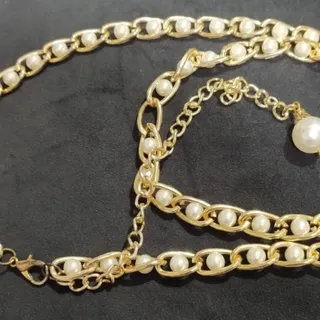 کمربند مرواریدی زیبا