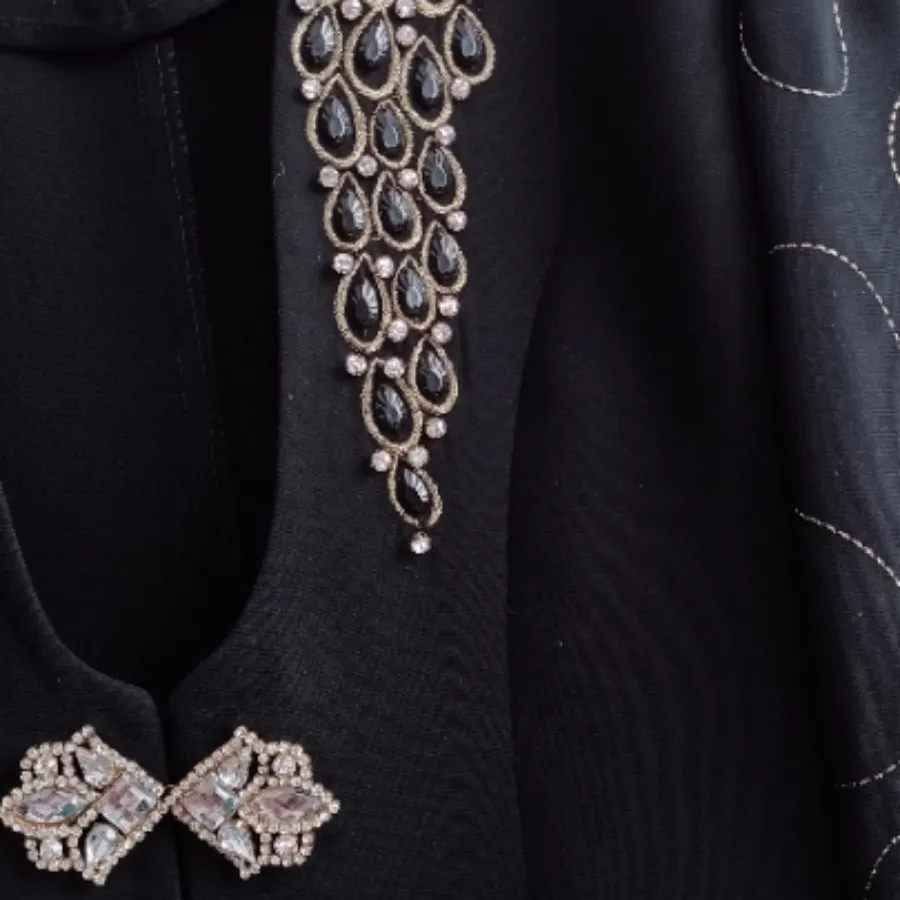 مانتو مجلسی سنگدوزی