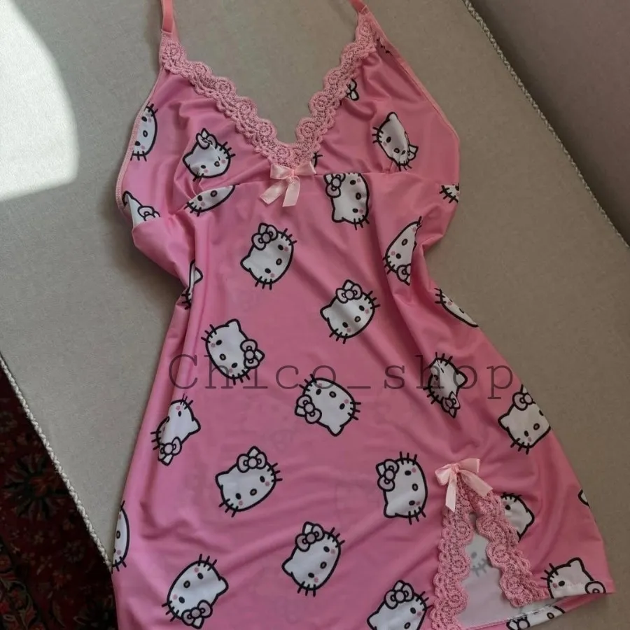 پیراهن کوتاه طرح کیتی