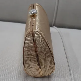 کیف مجلسی (کلاچ) طلایی