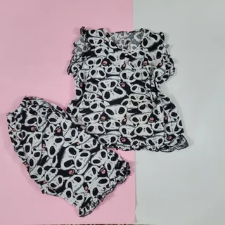 تاپ شلوارک نخی