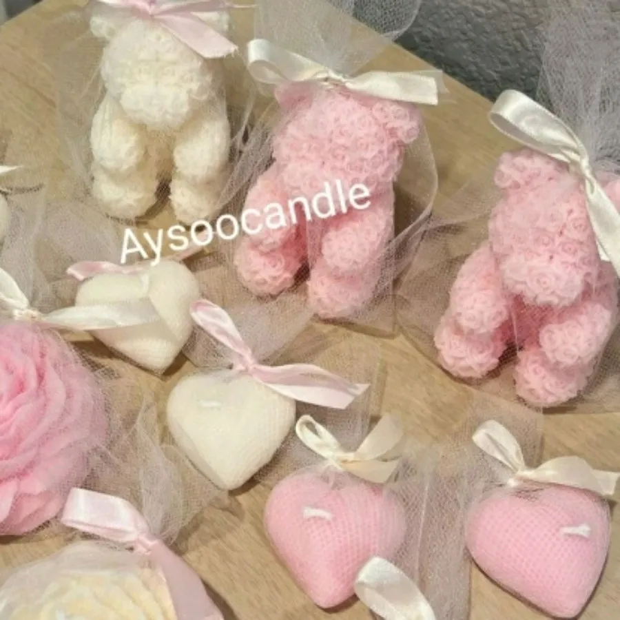 تعداد 12عدد شمع کادویی