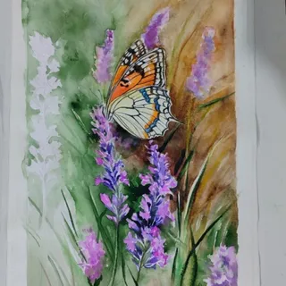 نقاشی ابرنگ