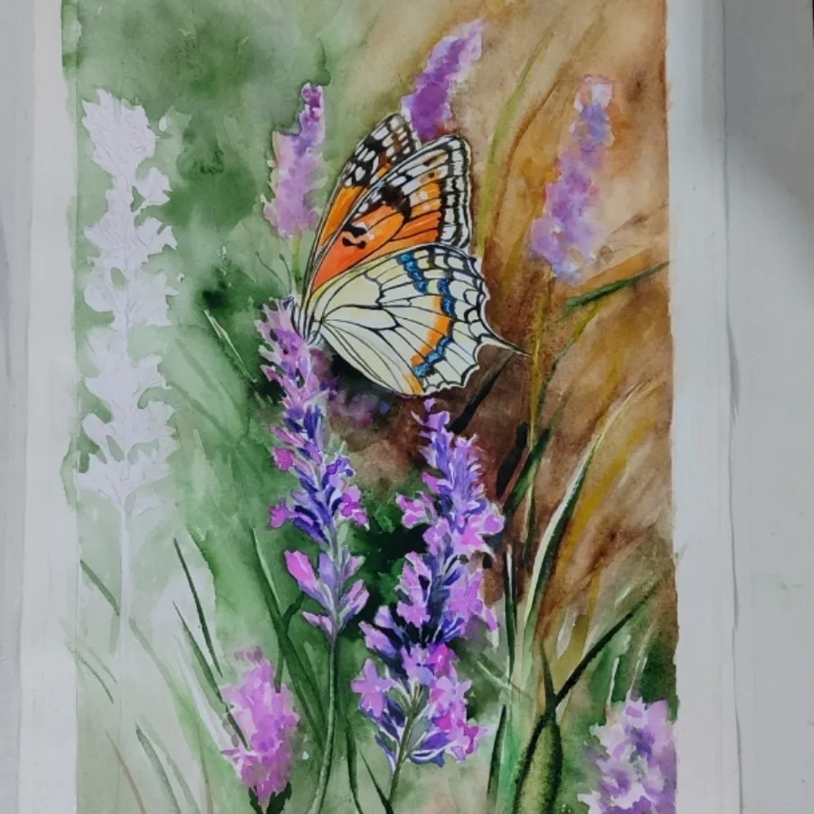 نقاشی ابرنگ