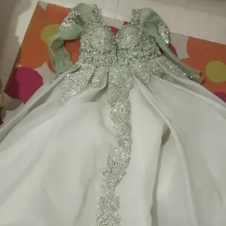 پیراهن مجلسی حالت عروس