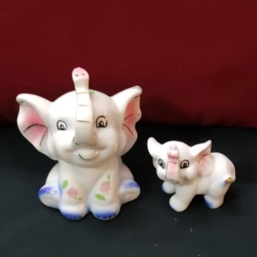 مجسمه چینی فیل قدیمی