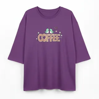 تیشرت زنانه نخ پنبه طرح