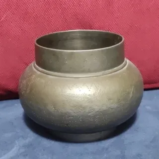 دخل برنجی قدیمی قلم دار