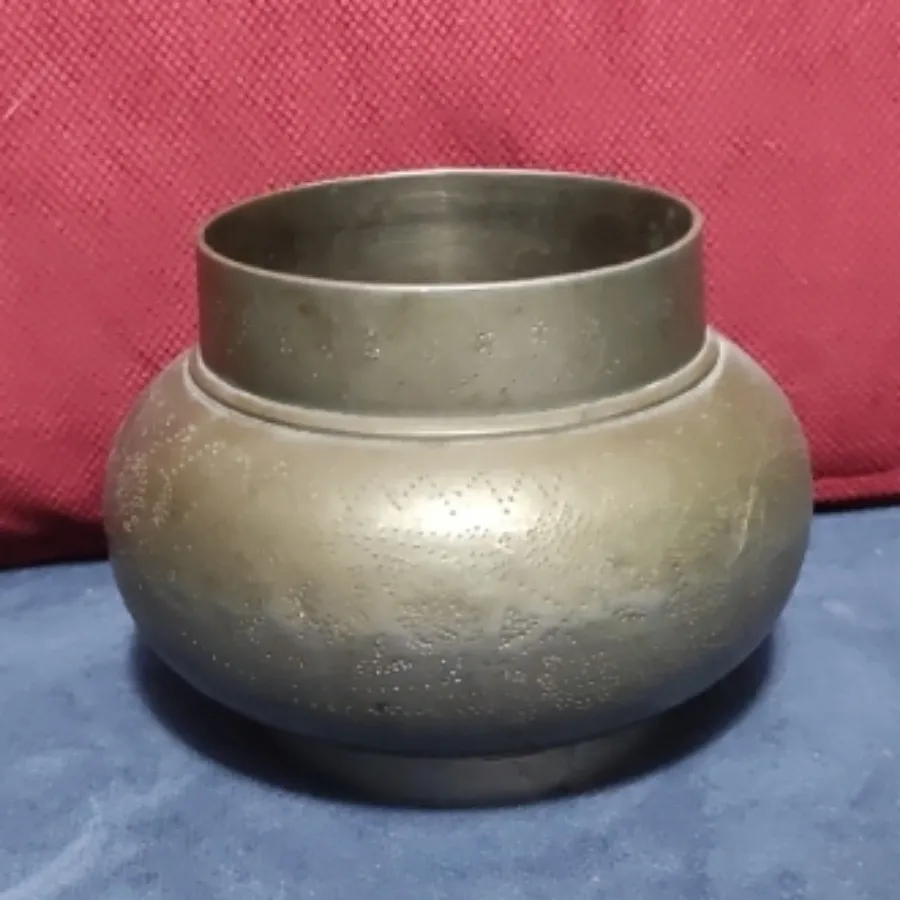 دخل برنجی قدیمی قلم دار