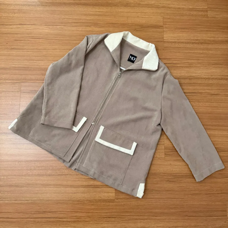 مانتو بهاره مخمل کبریتی