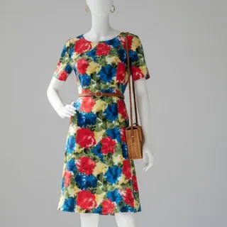 پیراهن گلدار