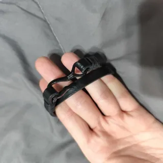 دستبند چرم مونت بلان